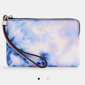 Coach Corner Wristlet